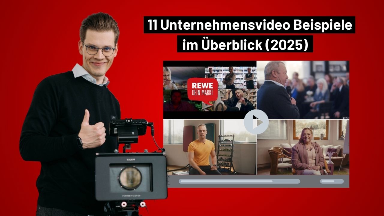 11 Unternehmensvideo Beispiele im Überblick 2025