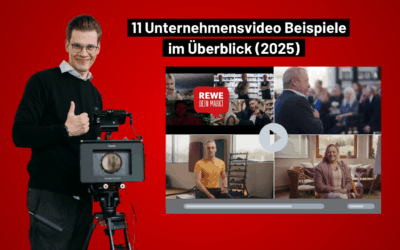 11 Unternehmensvideo Beispiele im Überblick (2025)